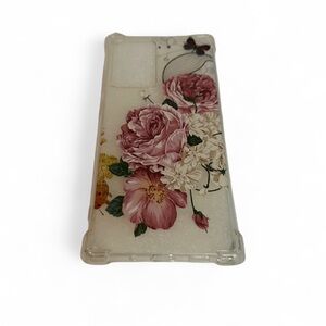 Samsung Note 20 Ultra Compatible -Transparent Floral Rose Case